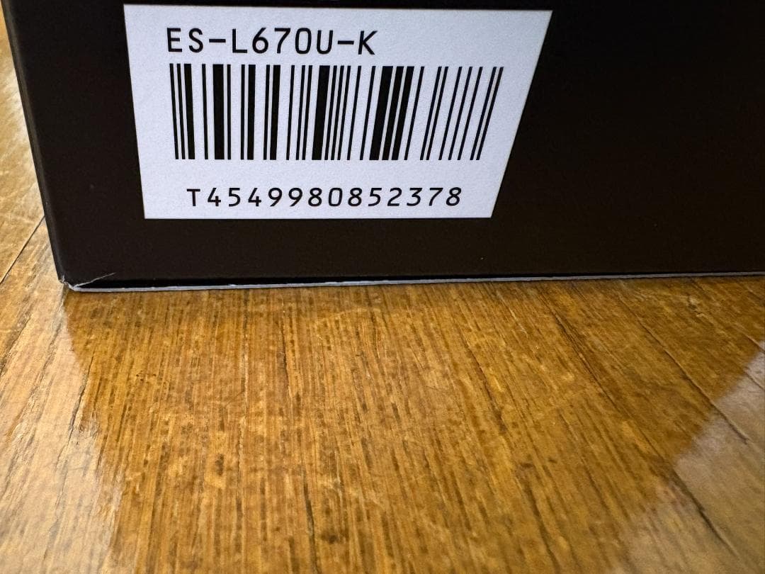 パナソニック ラムダッシュPRO ６枚刃 クラフトブラック ES-L670U-K