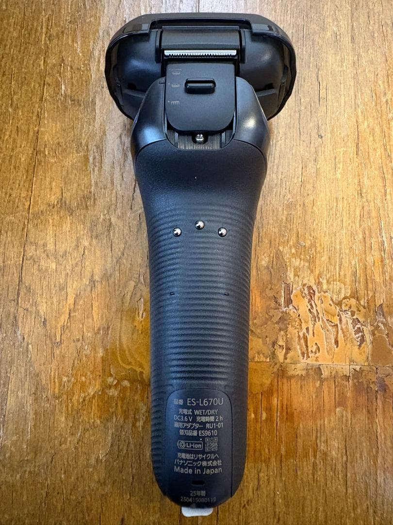 パナソニック ラムダッシュPRO ６枚刃 クラフトブラック ES-L670U-K