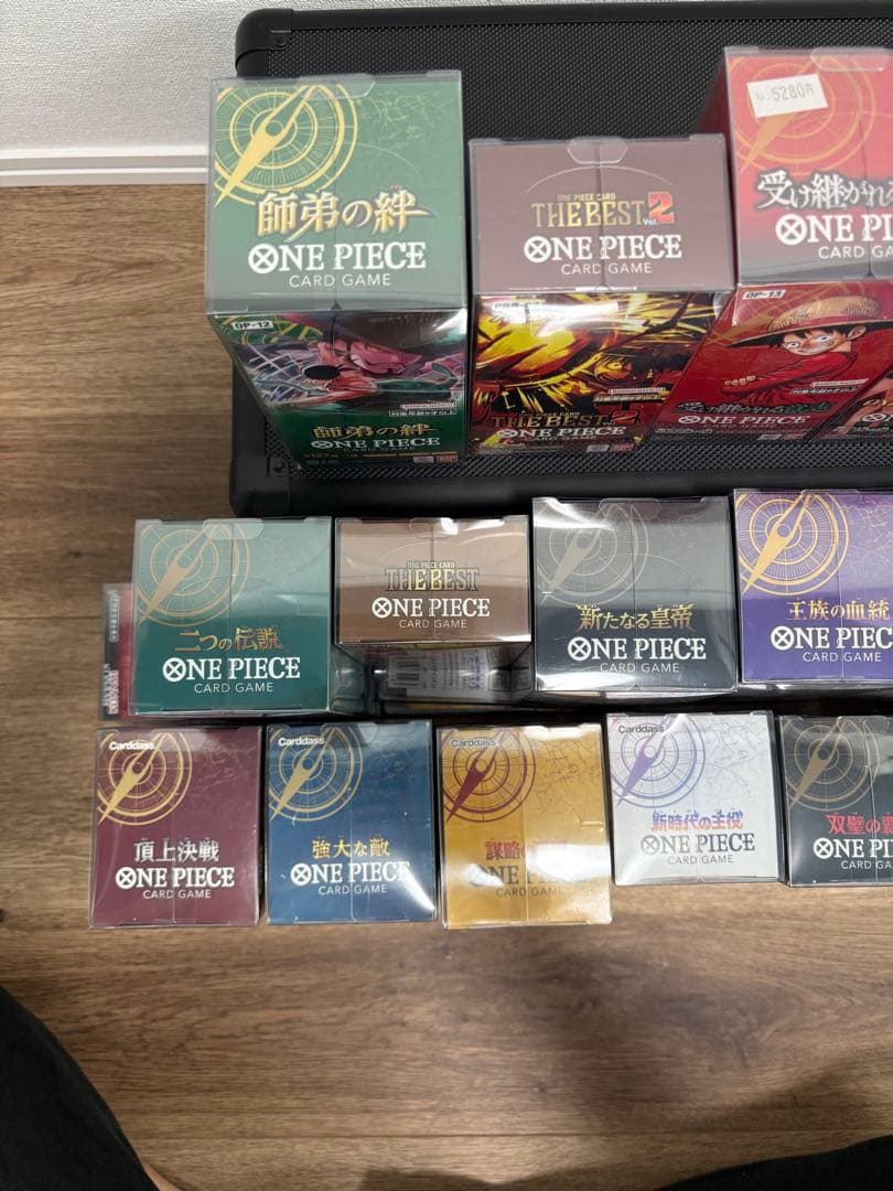 ワンピースカードゲーム BOX　未開封テープ付きBOX まとめ売り18ボックス