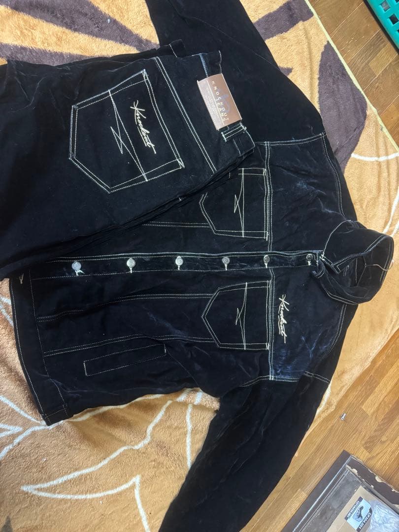 KNOCKOUT B系　ベロアセットアップ