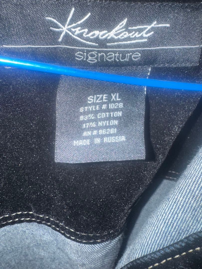 KNOCKOUT B系　ベロアセットアップ