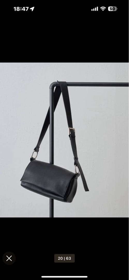 BEARDSLEY （ビアズリー） ＜ベルト付替え可＞ レザーボディバッグ