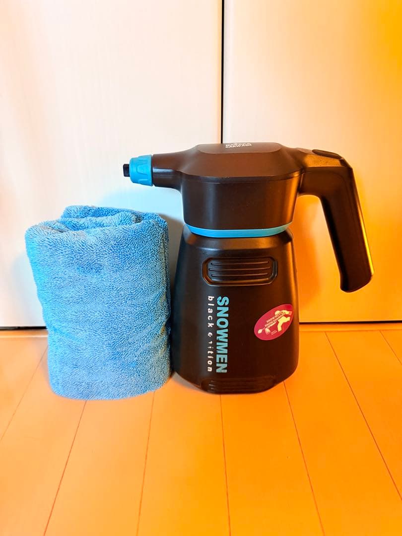 ながら洗車 スノーメンブラック&ドライセカンド