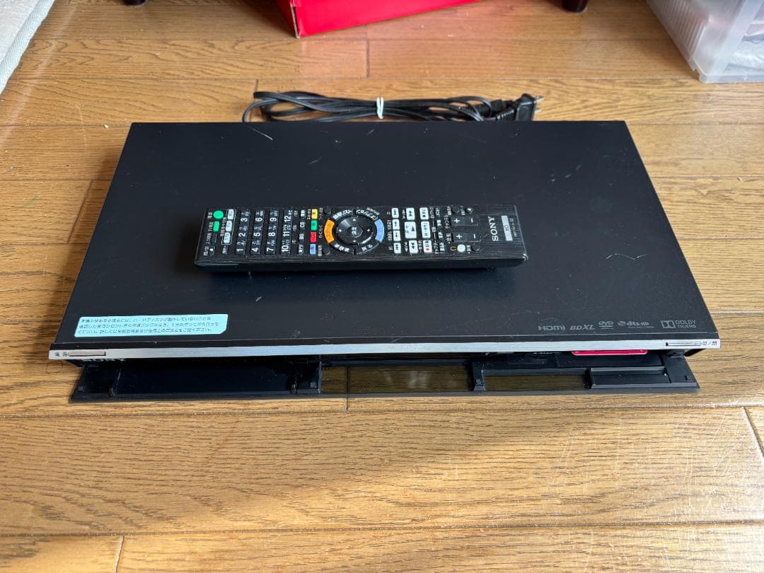 ソニー ブルーレイディスクレコーダー BDZ-EW1000 純正リモコン付き
