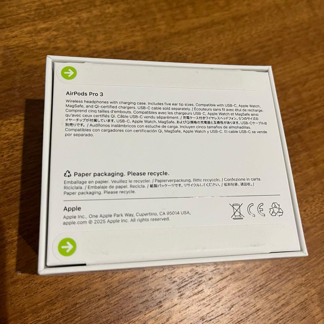 Apple AirPods pro3 新品未開封