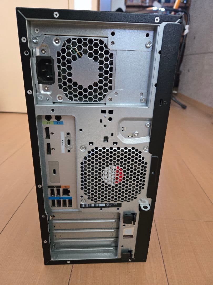 年末セール　HP タワー型デスクトップPC ブラック