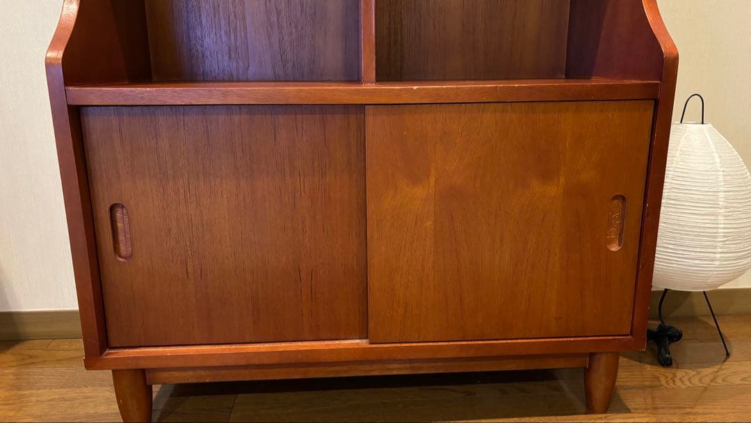 【送料込み】北欧 ヴィンテージ ブックシェルフ 本棚 チーク 160cm