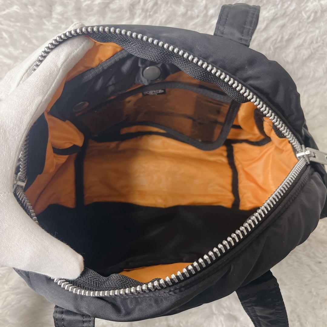 美品 ポーター タンカー ボストンバッグ ブラック 肩がけ ダッフル 大容量