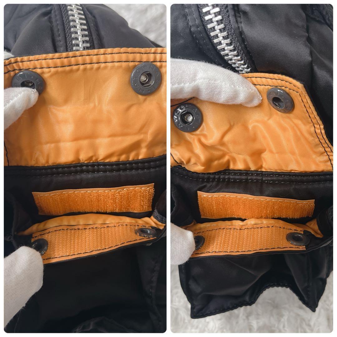 美品 ポーター タンカー ボストンバッグ ブラック 肩がけ ダッフル 大容量