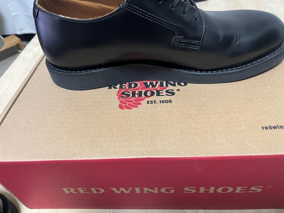 RED WING SHOES ポストマン　ブラック