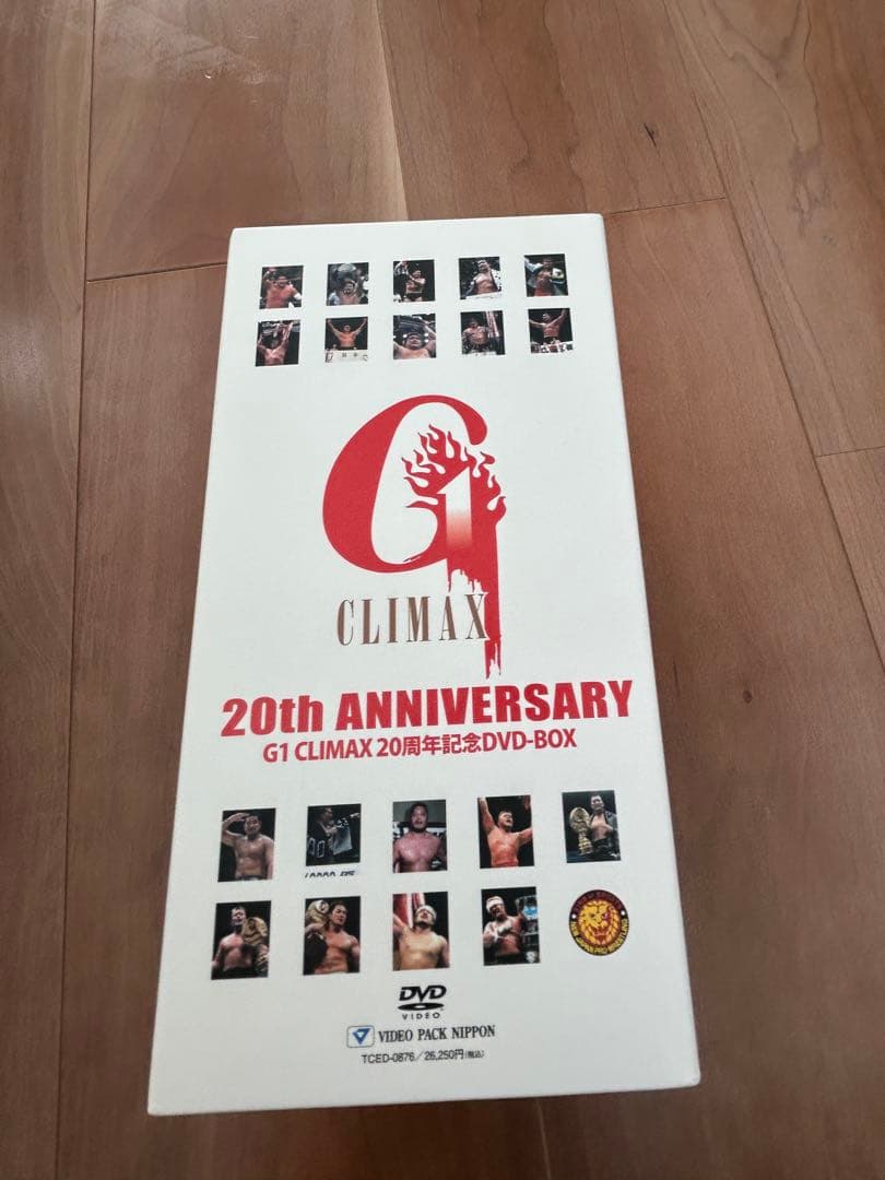 【極美品】新日本プロレス G1 CLIMAX 20周年記念　DVD-BOX