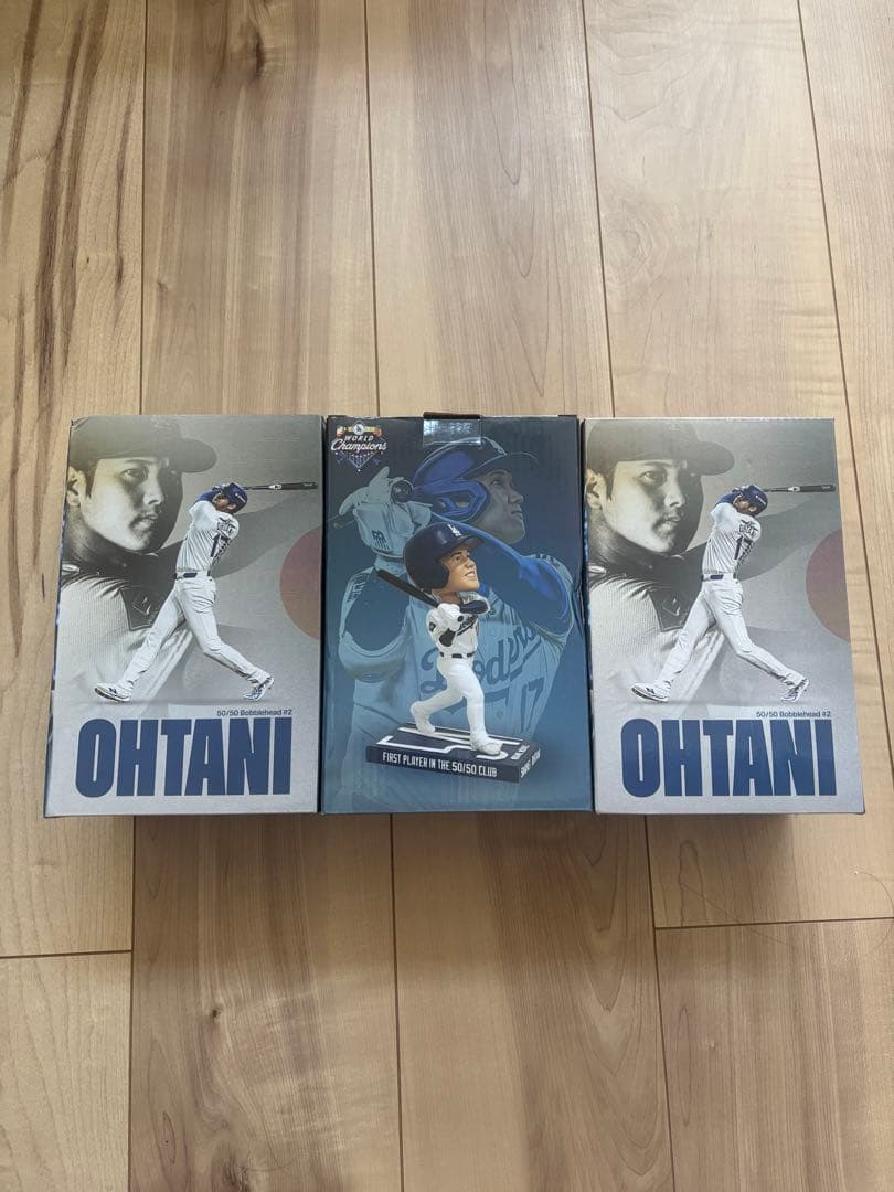 大谷翔平 ボブルヘッド ドジャース 8月27日配布 50/50 限定