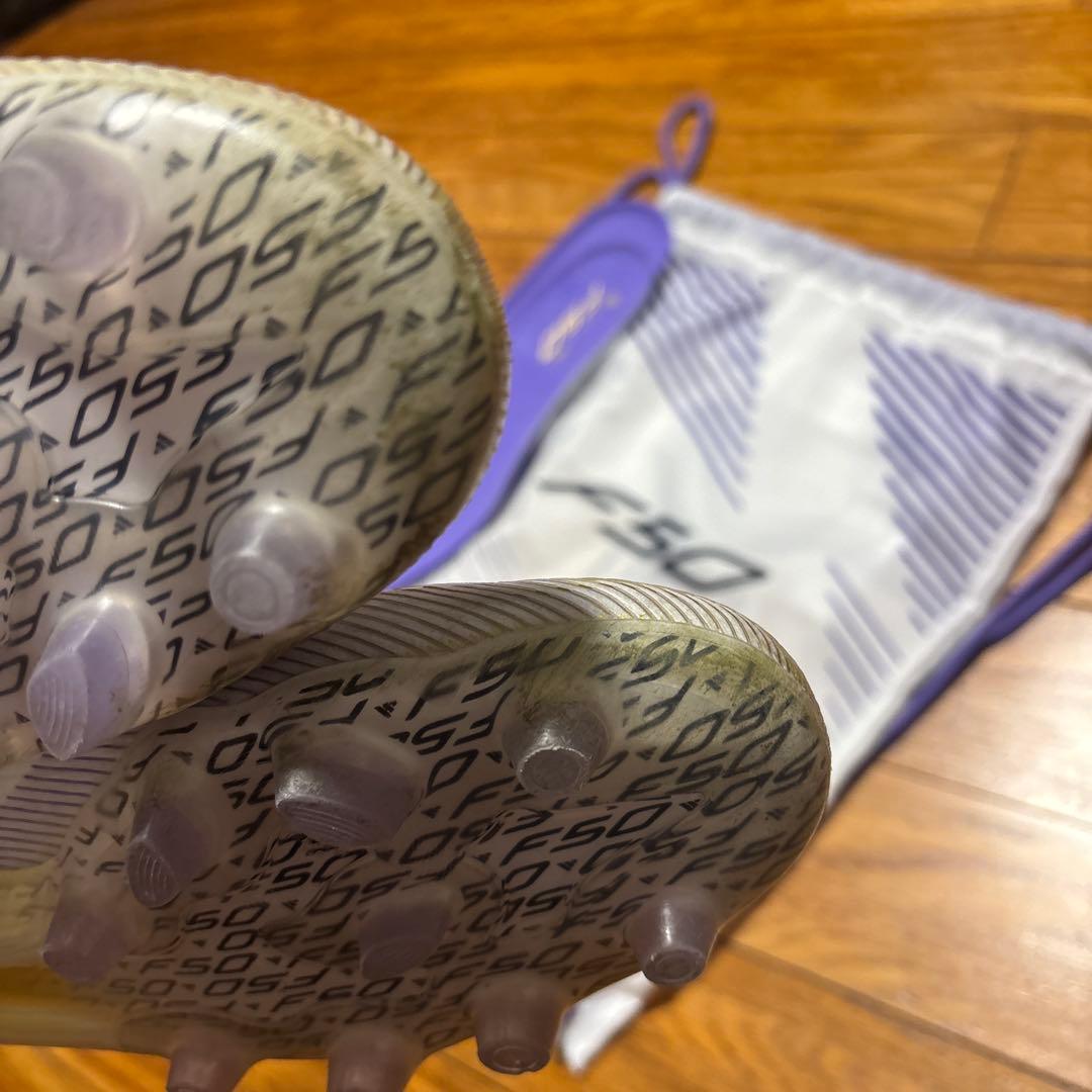 adidas F50 サッカーシューズ ホワイト
