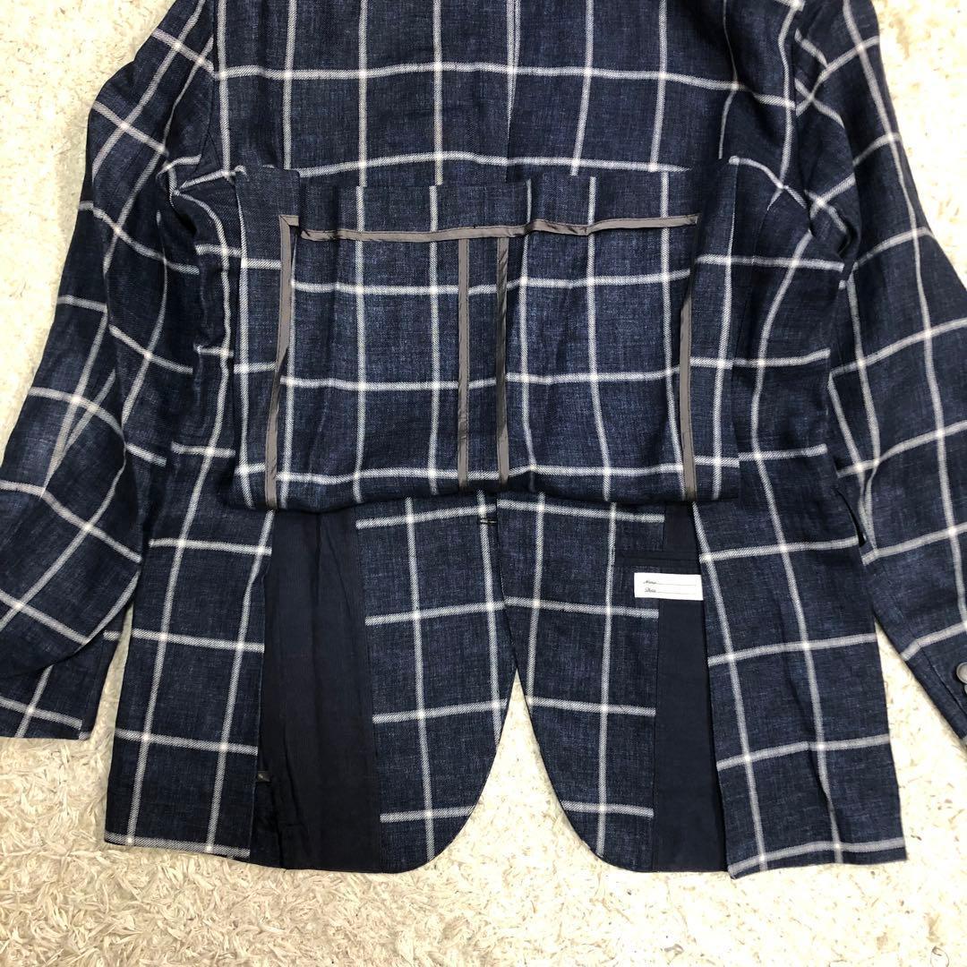 【美品】タリアトーレ テーラードジャケット 1SMC22B-- チェック M相当