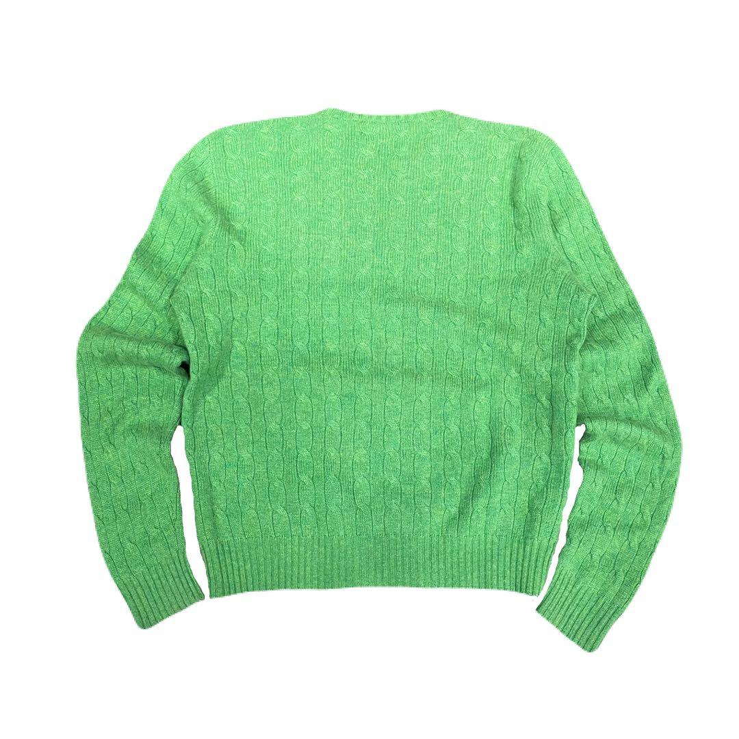 【カシミヤ100】ラルフローレン カシミヤニット L