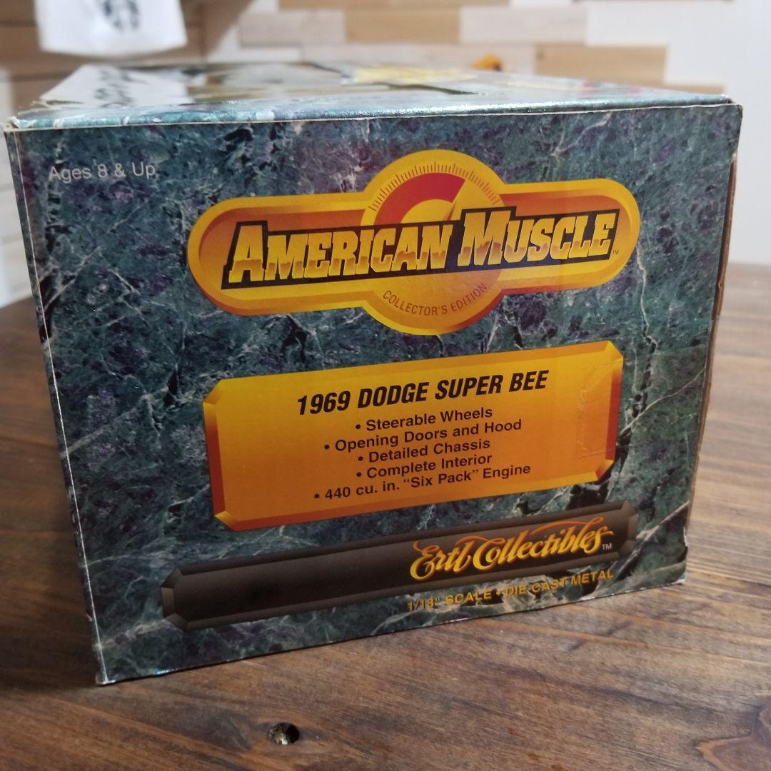 美品　絶版　Ertl　アーテル　69 Dodge　ダッジ スーパービー 1/18