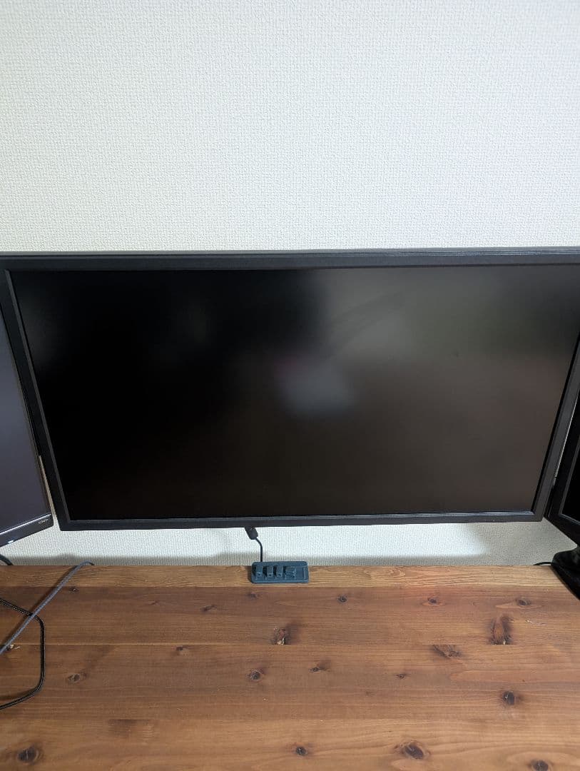 4K 28インチモニター 2枚セット+モニターアーム