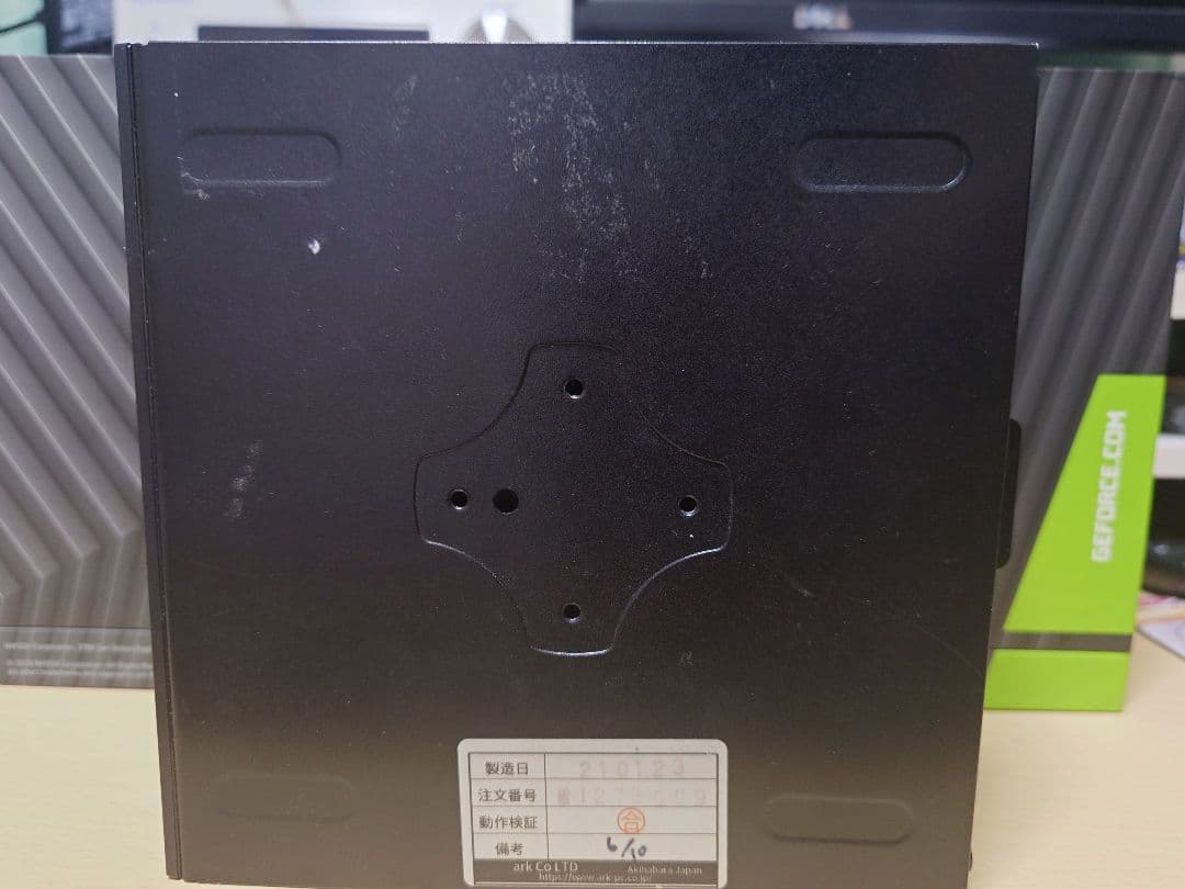 ジャンク品DeskMini 310 ark hive