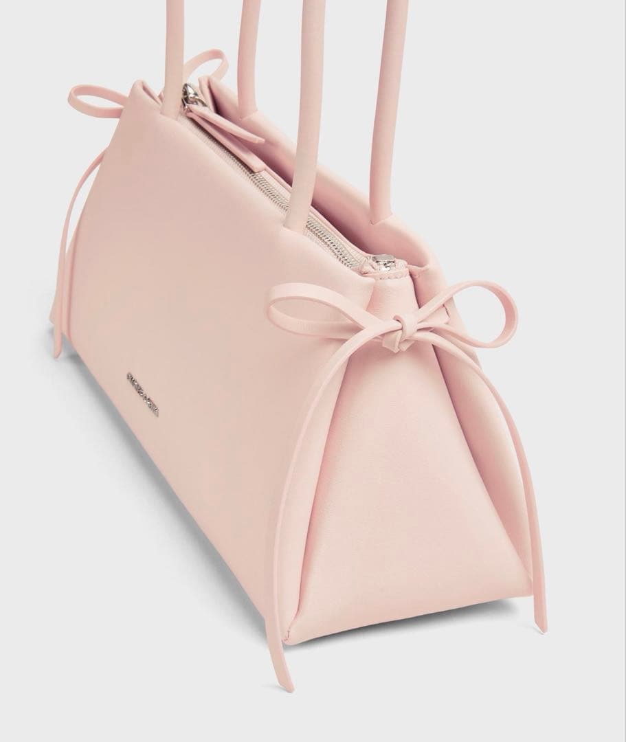 CHARLES & KEITH ショルダーバッグ ピンク