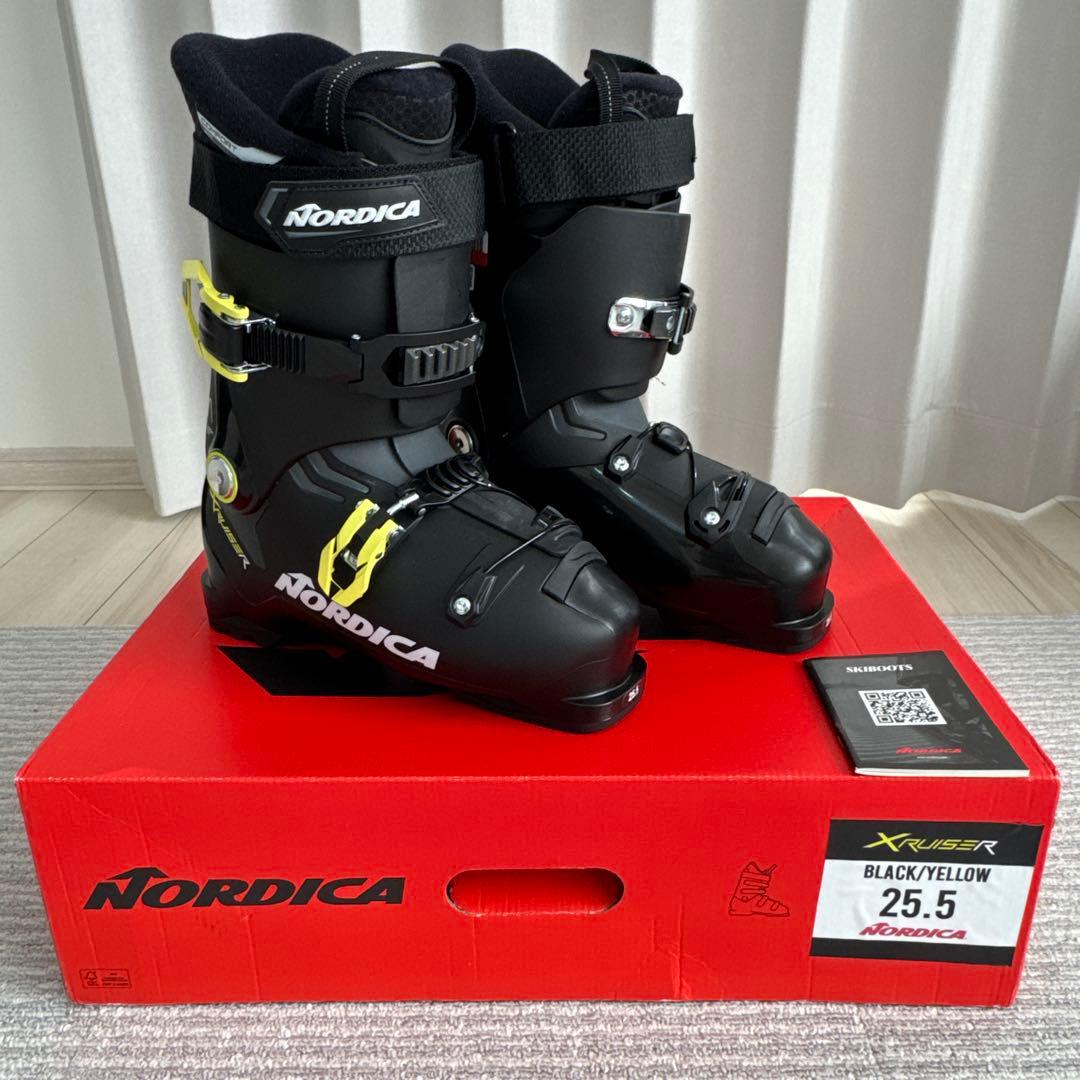 NORDICA XCRUISER ブラック/イエロー 25.5