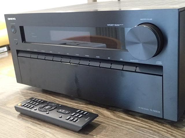 超美品　ONKYO AVアンプ TX-NR838 代用リモコン付き　快調動作