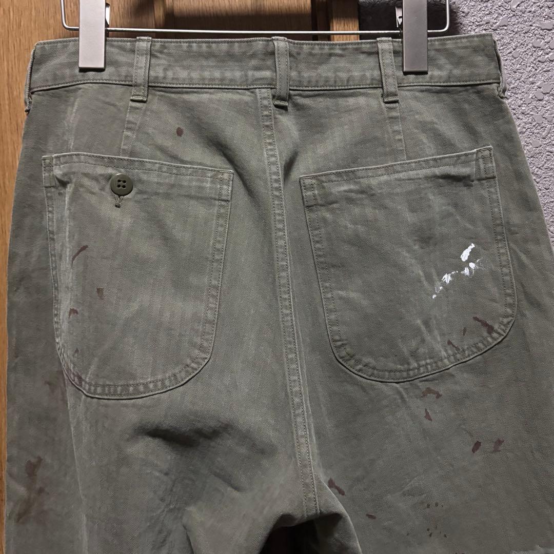 パンツ HERILL 24AW \"USMC HBTPants\" -Olivedrab-