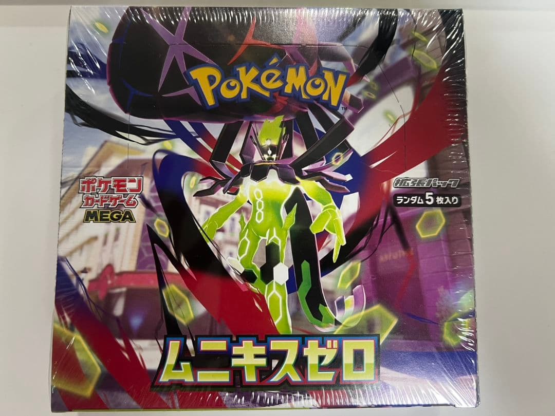 ポケモンカードゲーム ムニキスゼロ box シュリンクあり