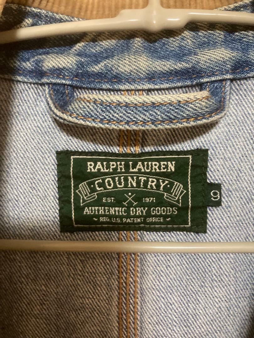 POLO COUNTRY 80s〜90s デニムカバーオール XL程度