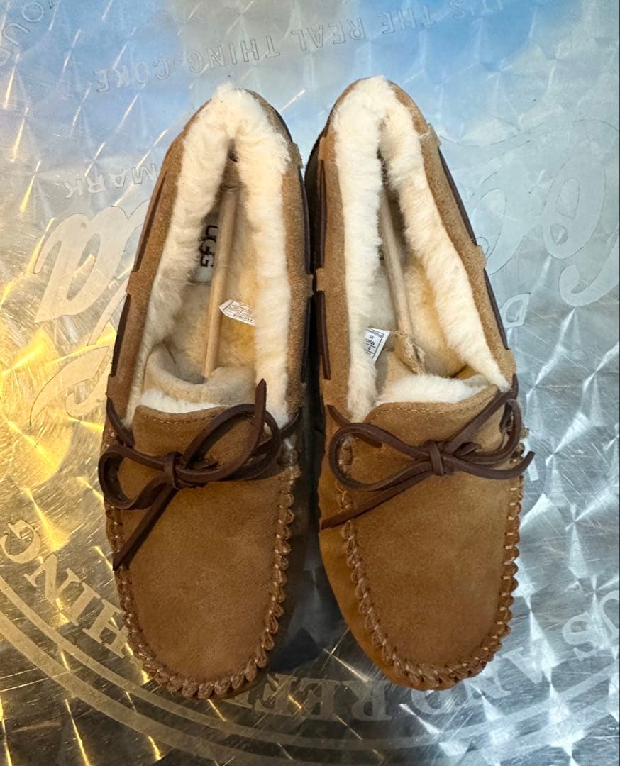 UGG ブラウン モカシン 靴 25cm