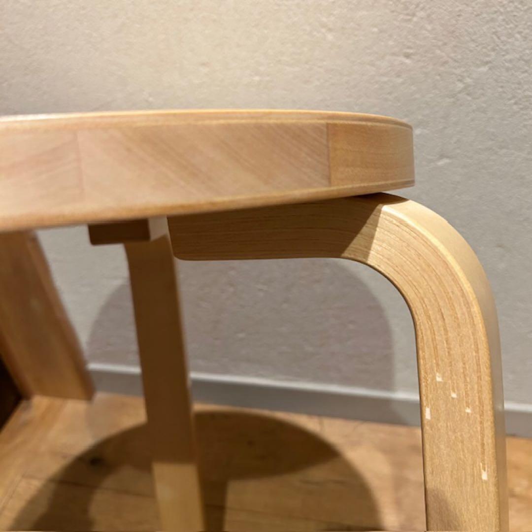 スツール vitra artek stool 60 Alvar Aalto natural