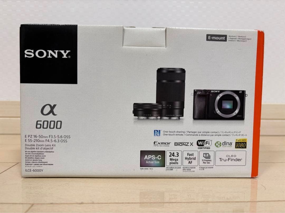 SONY α6000 ダブルズームレンズセット(16-50、55-210）