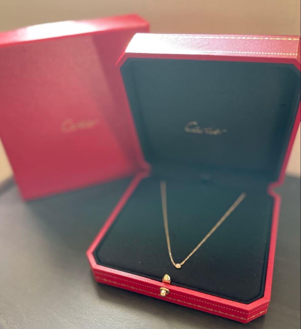 Cartier ダムール xs ネックレスYG 2025購入