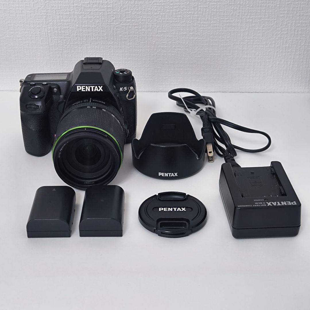 PENTAX K-5 デジタル一眼レフカメラ バッテリー2個