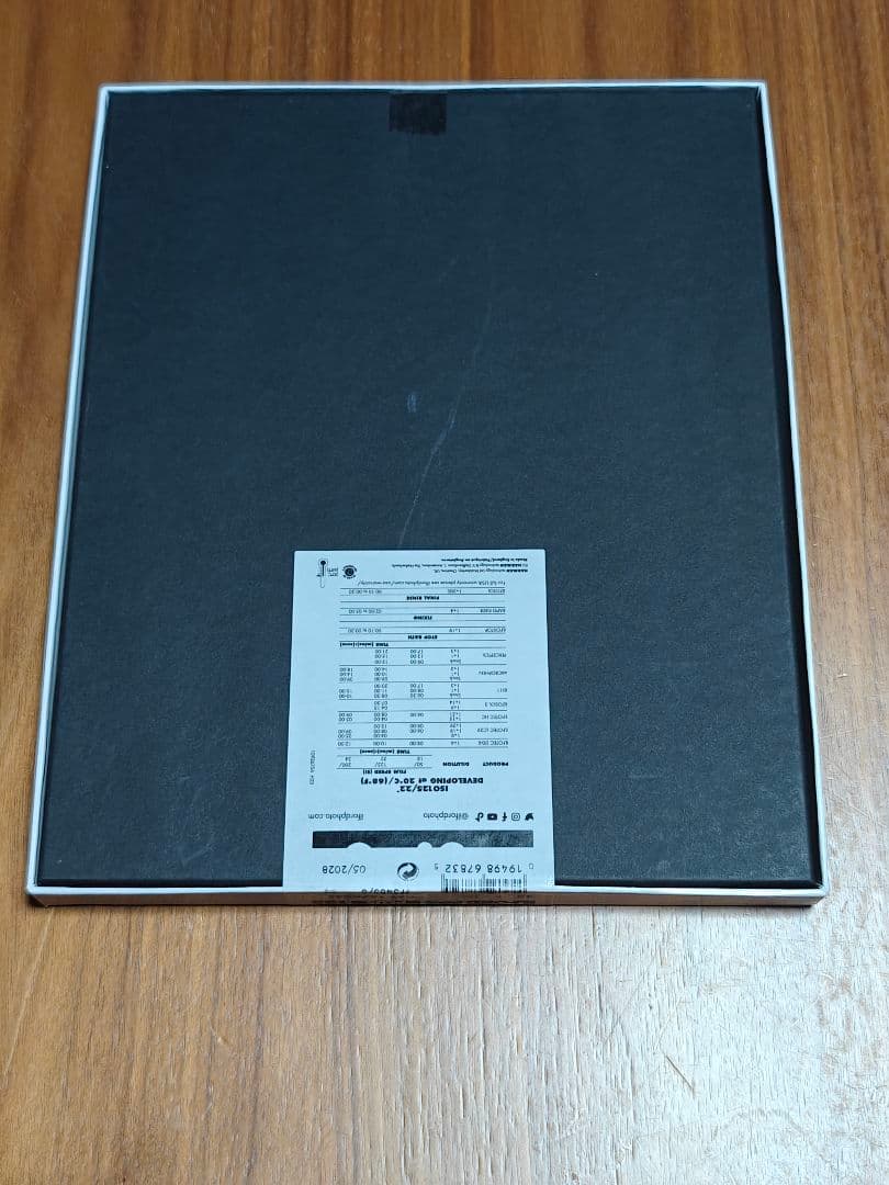 ILFORD FP4 PLUS 8×10 シートフィルム（25枚入）新品未開封