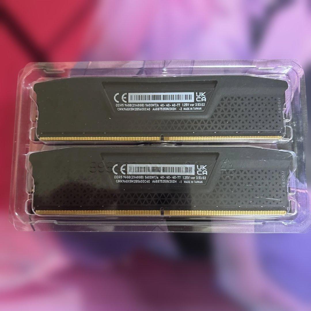 (ミックCorsair Vengeance DDR5 48GB×2枚セット