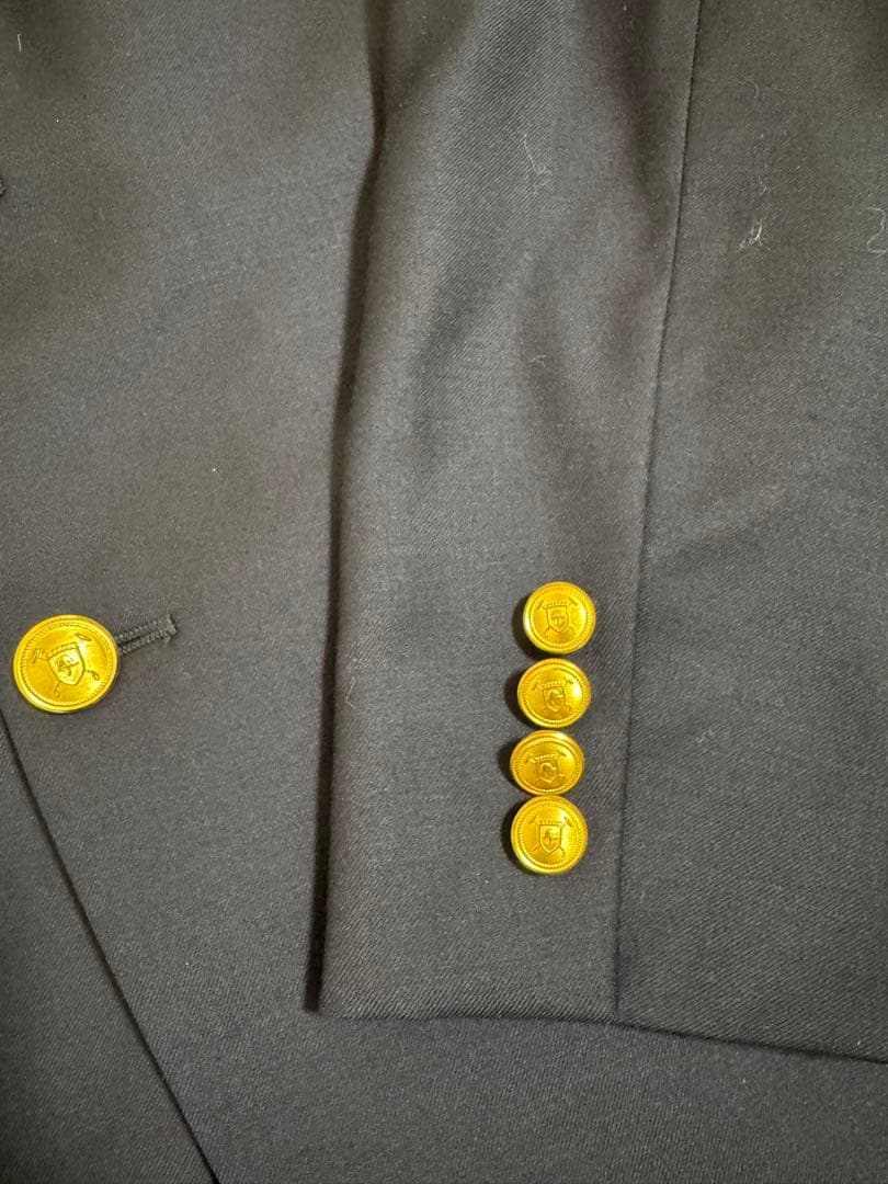 【美品】Ralph Lauren 紺ブレ ウール100%