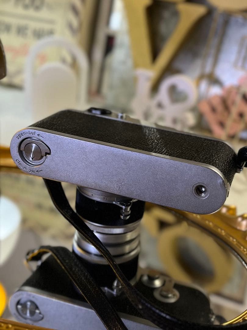 【名機セット】Leica Ⅲf セルフタイマー＋ Canon 50mm f1.8