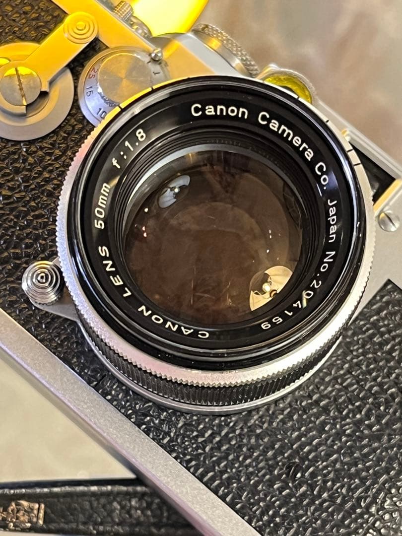 【名機セット】Leica Ⅲf セルフタイマー＋ Canon 50mm f1.8