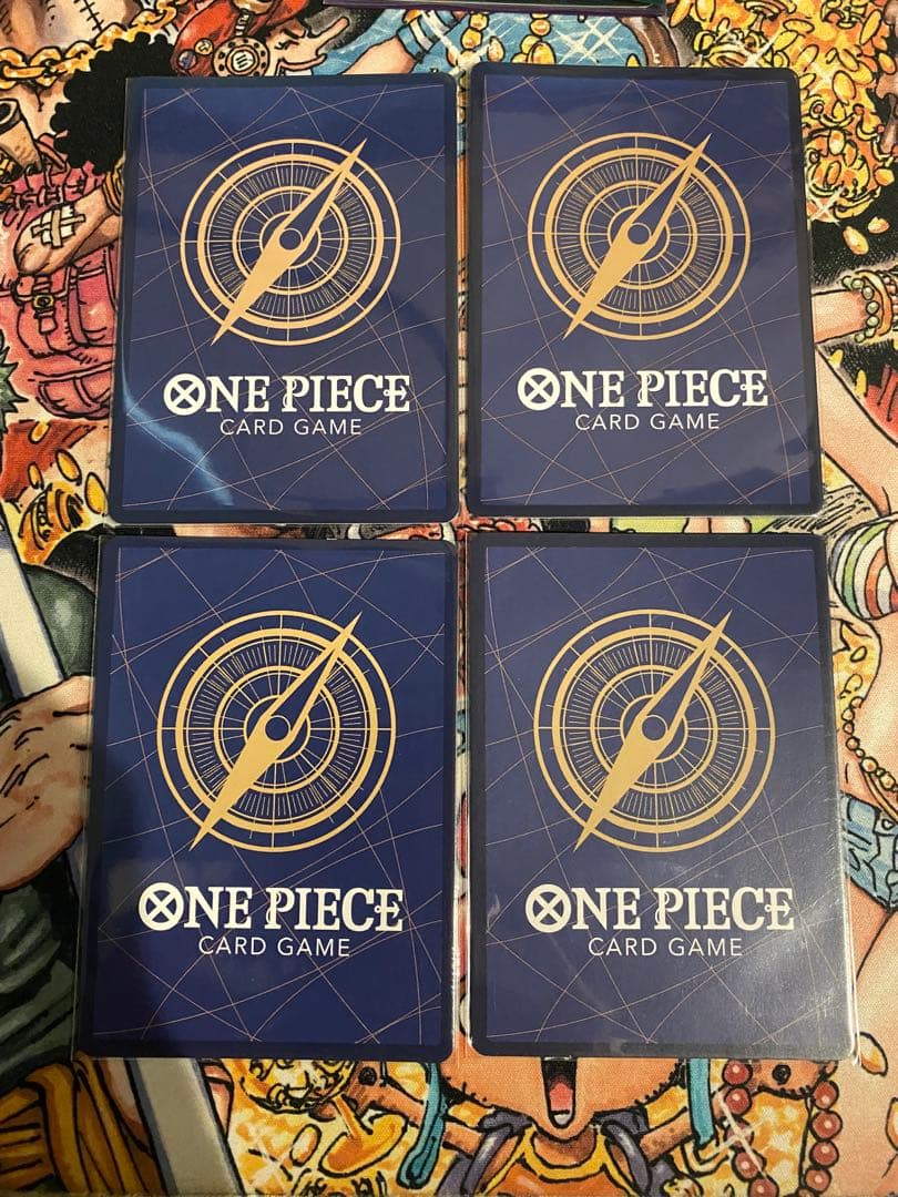 ナミ SR パラレル　OP02-036 4枚セット