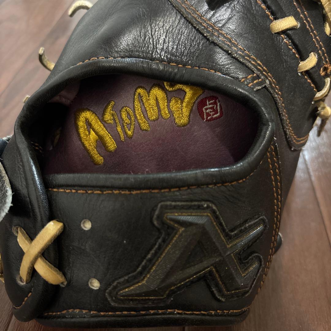 ATOMS 書道家もーちゃんコラボ　硬式ファーストミット