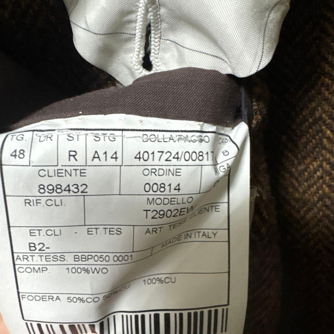 ボリオリ　テーラードジャケット　48 ドーバー