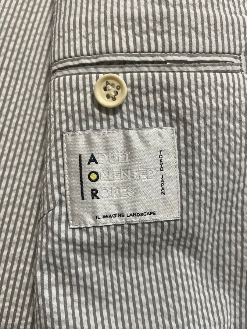 adultorientedrobes AOR シアサッカージャケット