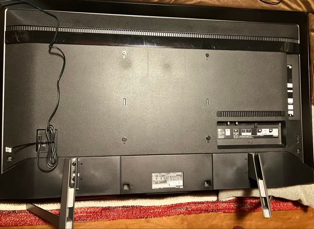 【ジャンク】SONY 4K テレビ KJ-55X9500G 55インチ 画面割れ