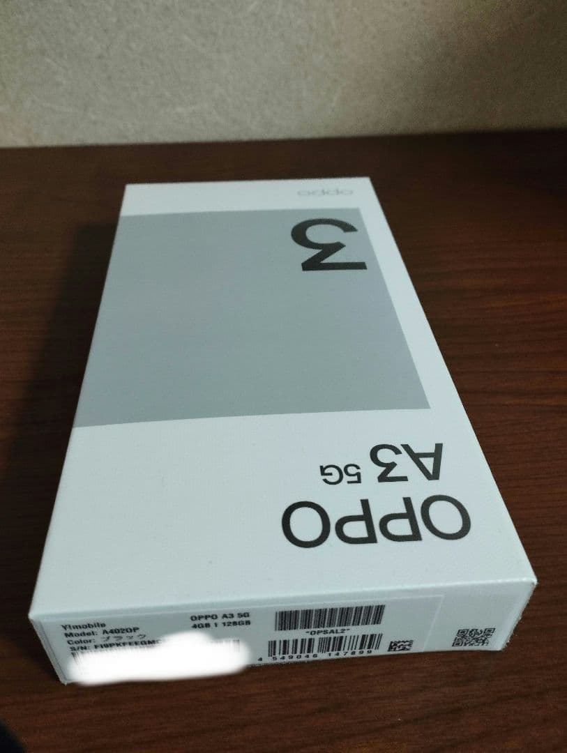 OPPO A3 5G スマートフォン本体　ブラック