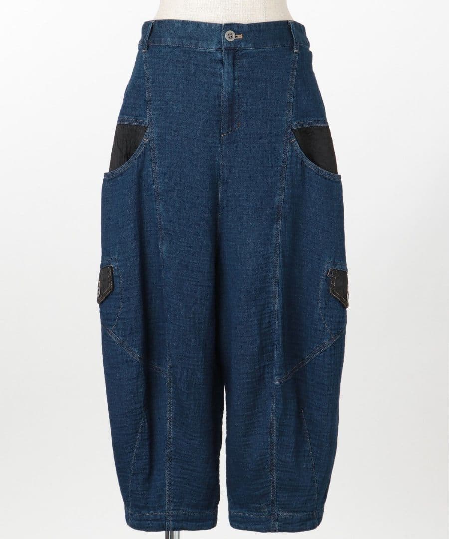 専用 昨年購入 センソユニコ cube-cube ガーゼデニムパンツ 未使用！