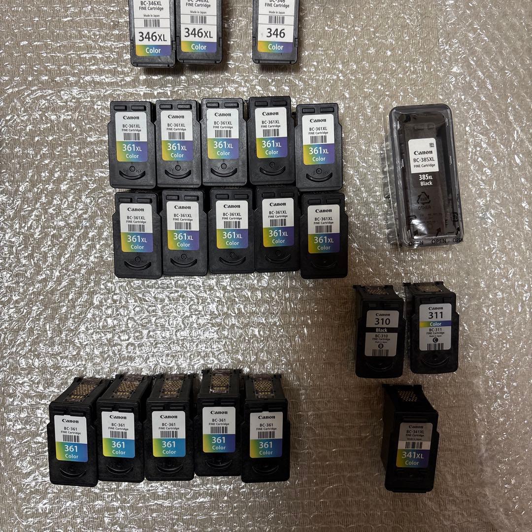 Canon純正　使用済みインク81個