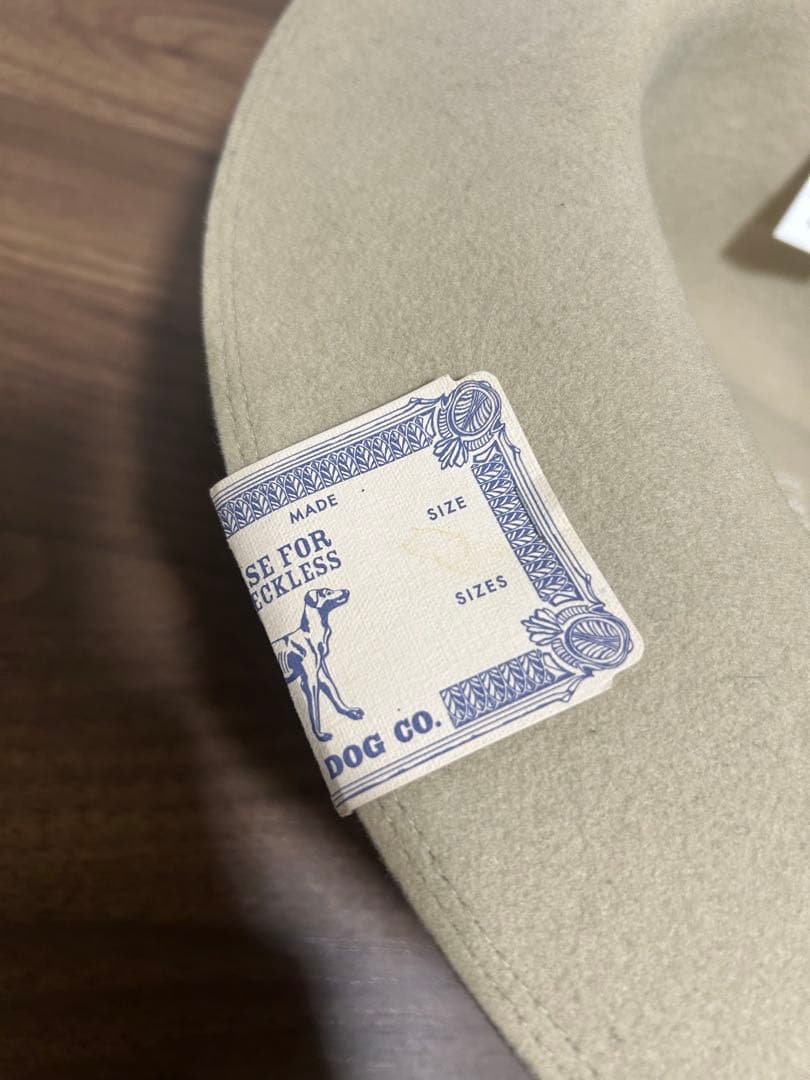 H.W DOG &Co nitekulbコラボTRAVELERS HAT 38