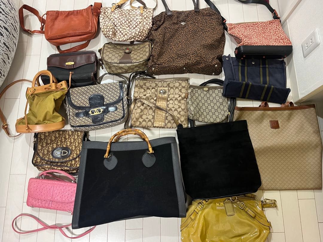 バッグまとめ売り　HERMES、コーチ、ボッテガ、GUCCIなど