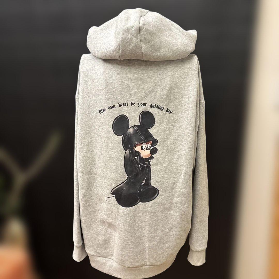 な*な様 CALNAMUR ミッキーマウス パーカー グレー