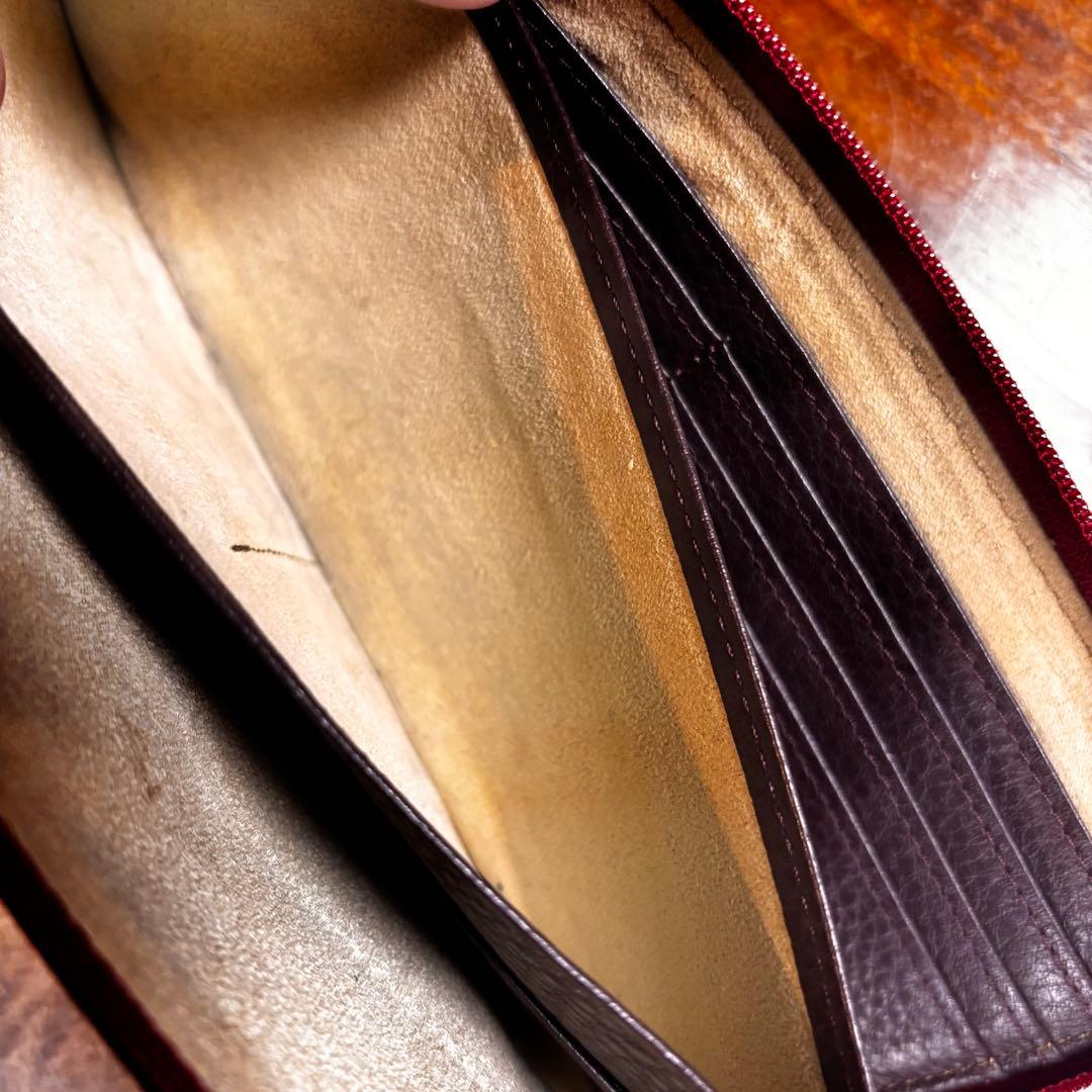 【美品】ATAO limo アタオ リモパールワイン 長財布